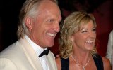 Greg Norman and Chris Evert