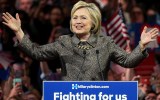 Hilary Clinton scored further primary wins in Maryland, Delaware, Pennsylvania and Conneticut.