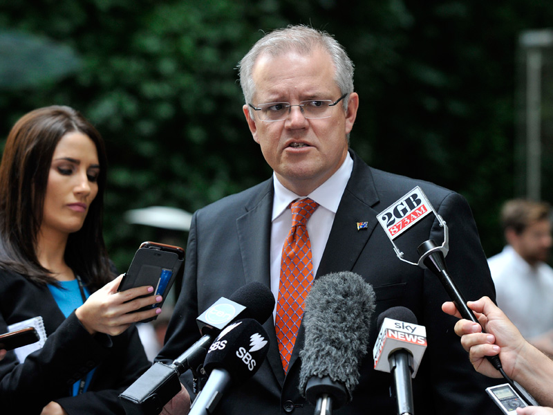 Treasurer Scott Morrison