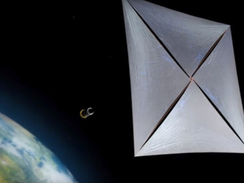 The nanocraft would be about the size of a mobile phone.
