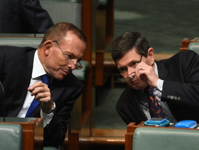 Tony Abbott and Kevin Andrews