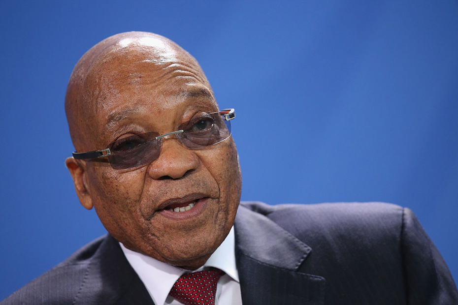 South African president jacob zuma