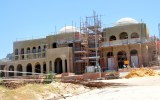 The unfinished $70 million Perth mansion, dubbed the Taj-Mahal-on-the-Swan.