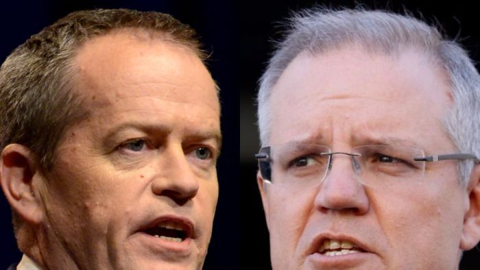 Bill Shorten Scott Morrison