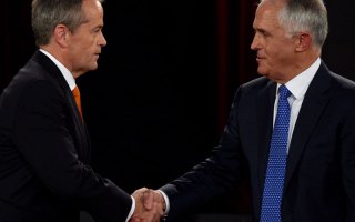 bill shorten malcolm turnbull