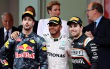 Ricciardo was in no mood to pose for photos.