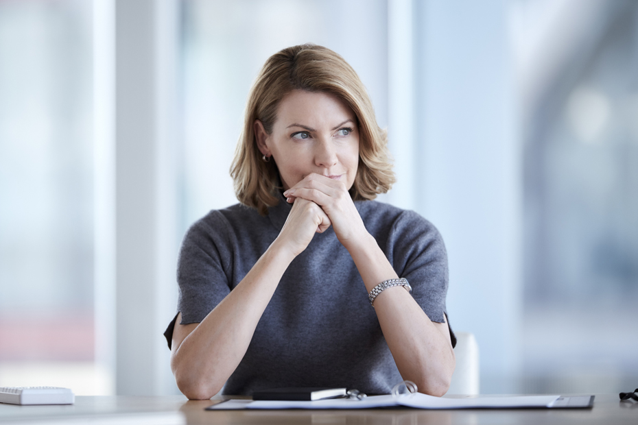 woman at work