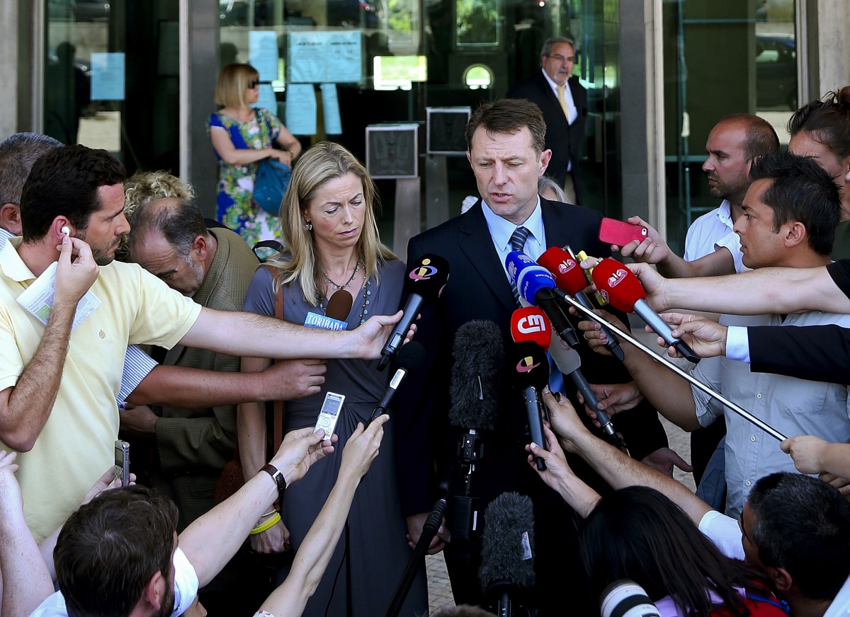 Parents of Madeleine McCann, Kate and Gerry McCann.