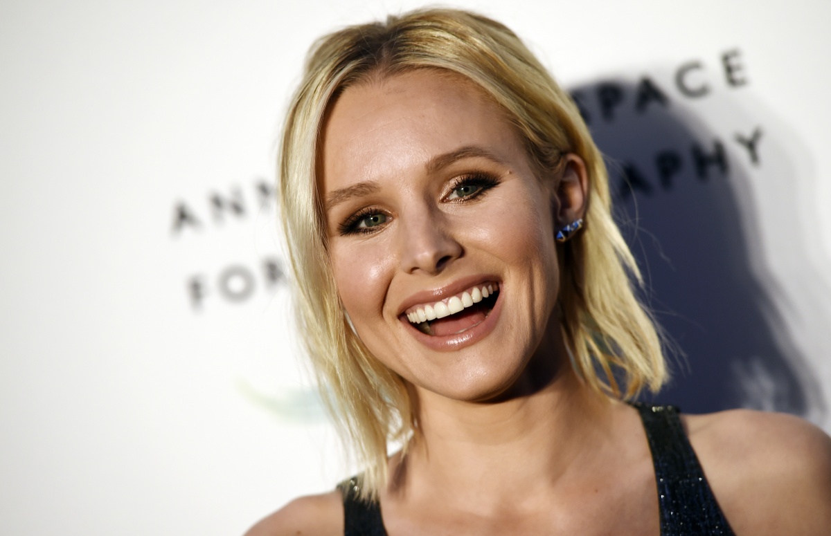 Frozen star Kristen Bell.