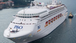 P&O Cruises vessel The Pacific Dawn.
