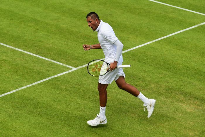 Nick Kyrgios is Australia's best chance at Wimbledon.