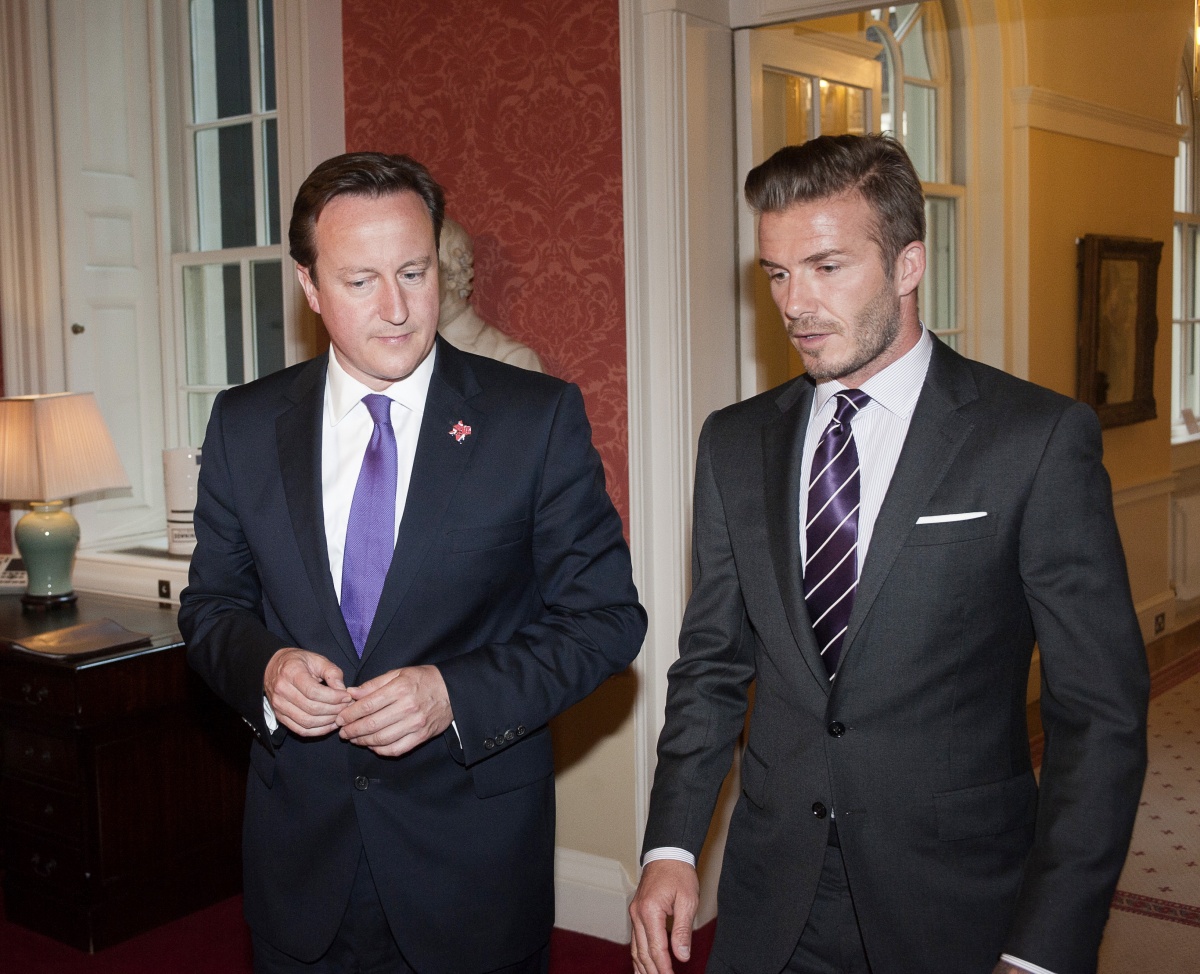 David Cameron and David Beckham make last-minute pleas to 'Remain'.