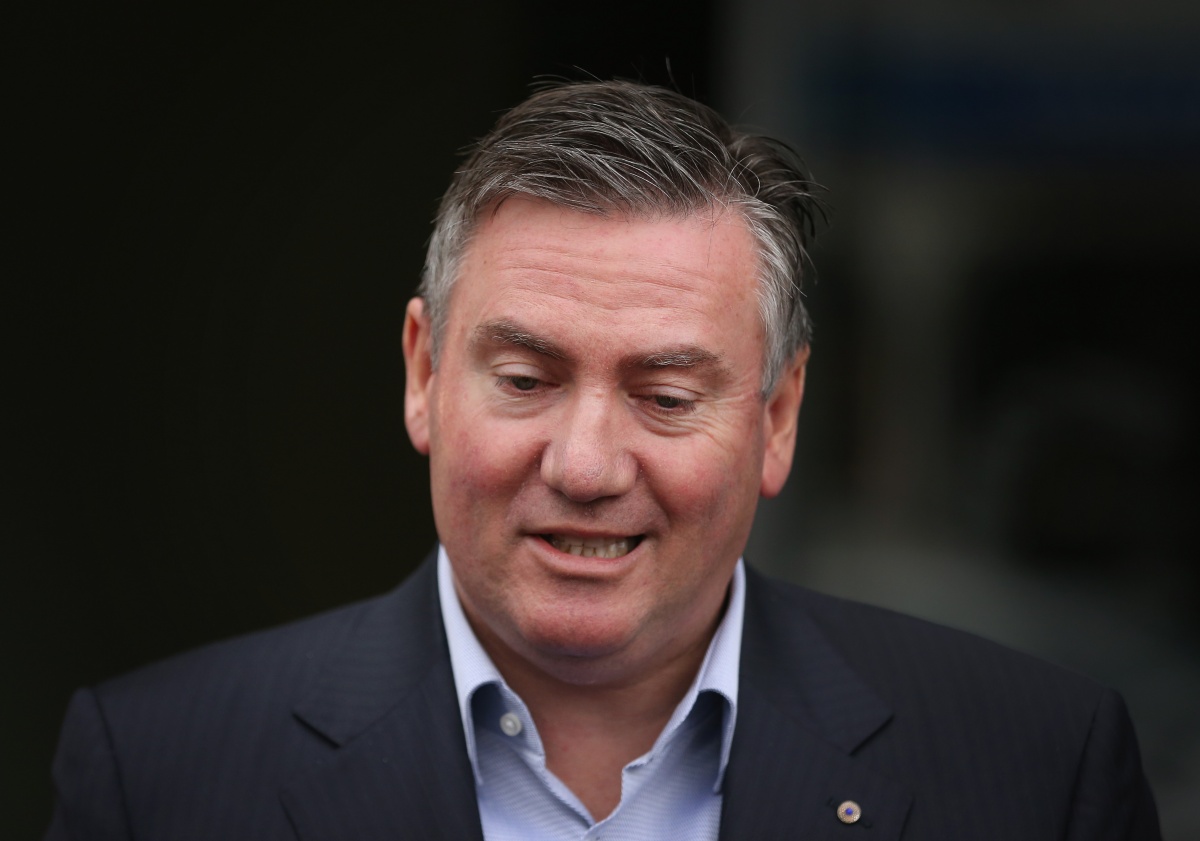 Caroline Wilson has made peace with Eddie McGuire during a lengthy phone call.