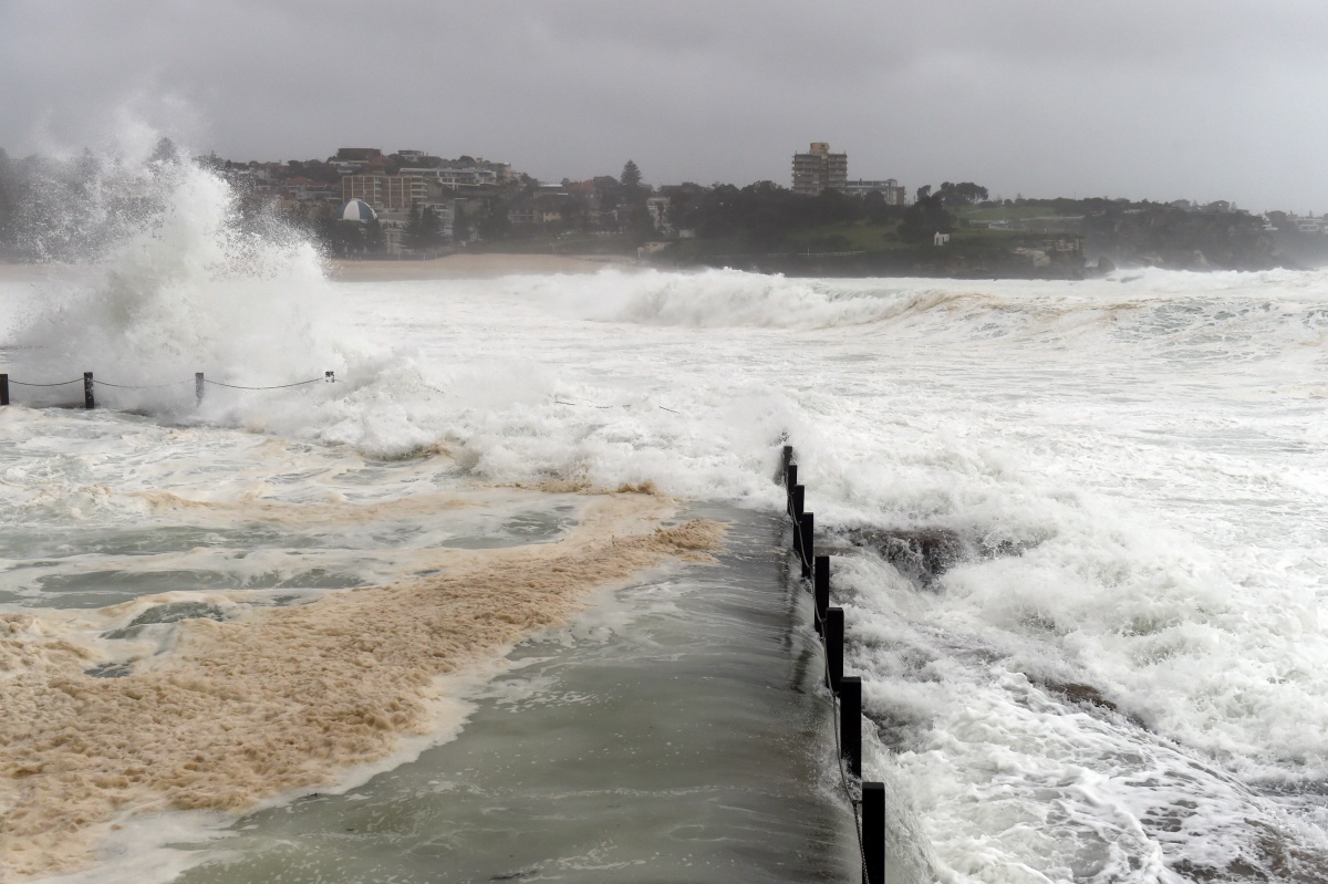 Coogee Beach sydney storm