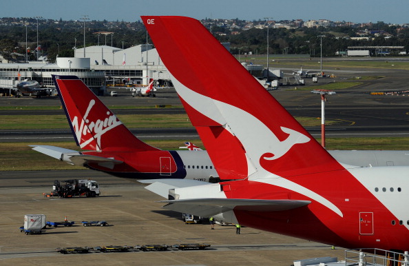 qantas virgin