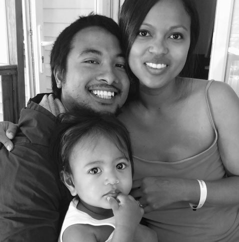 Tiava Banner and her family.