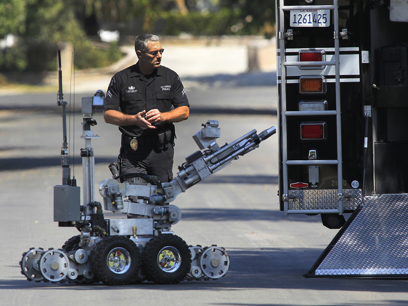 bomb robot