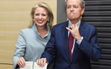 Bill Shorten and wife Chloe