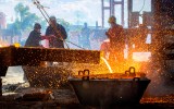 metal workers