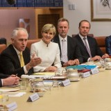 Malcolm Turnbull Liberal Party Cabinet Meeting