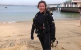 Marine scientist Samantha Goyen