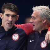 phelps lochte video
