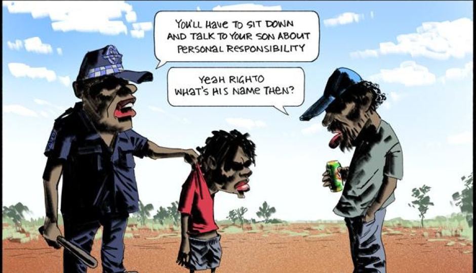 bill leak aboriginal cartoon