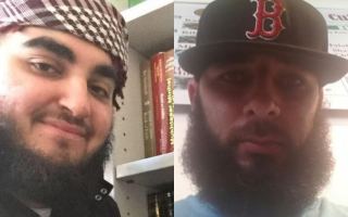 Ali Assaad (l) and Hussain Dandachi (r) have been arrested over child care fraud as part of a counter-terrorism investigation.