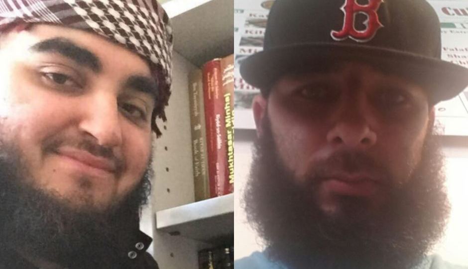 Ali Assaad (l) and Hussain Dandachi (r) have been arrested over child care fraud as part of a counter-terrorism investigation.