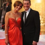 Karl Stefanovic and wife