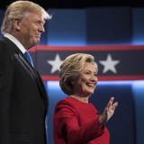 Clinton and Trump debate
