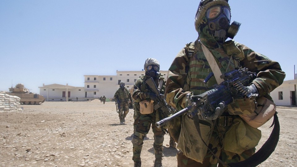 Chemical weapons US Army