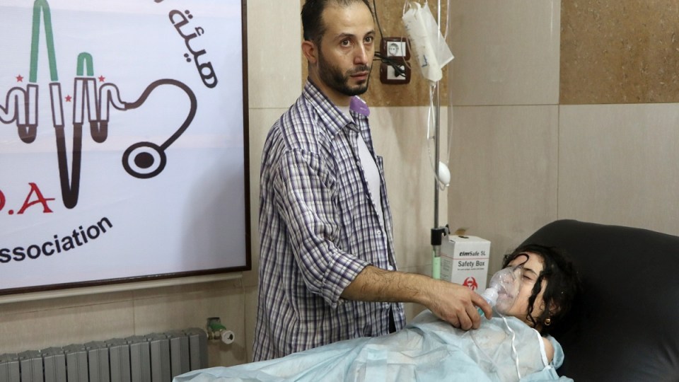 Syria chlorine gas attack