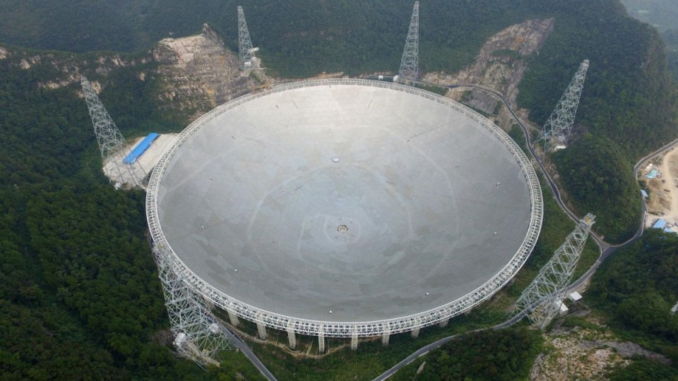 world's largest radio telescope