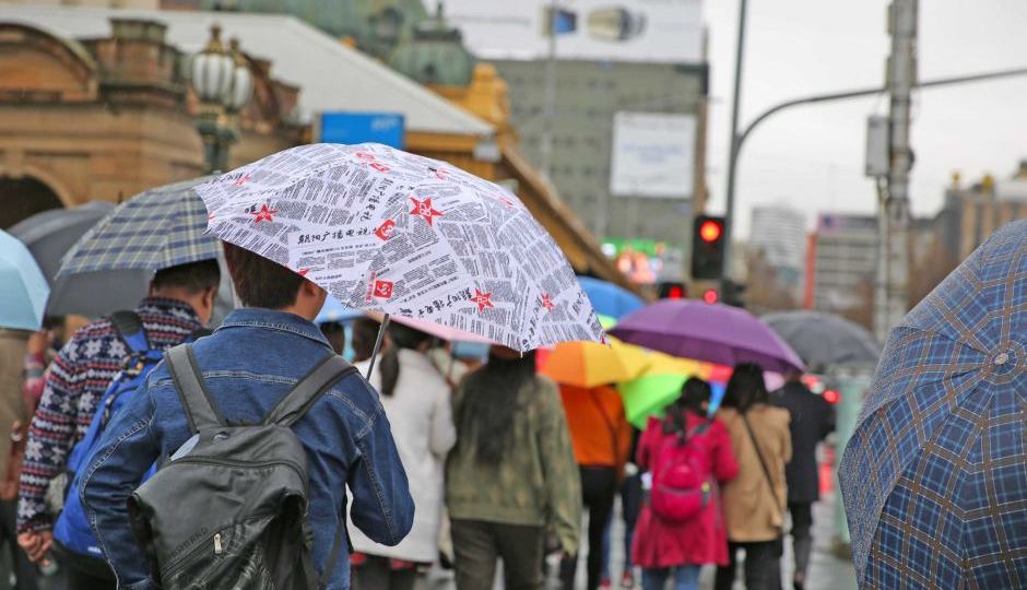 Melbourne rain