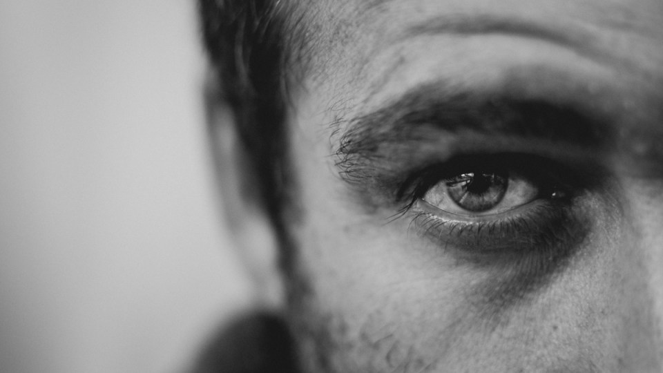 male face