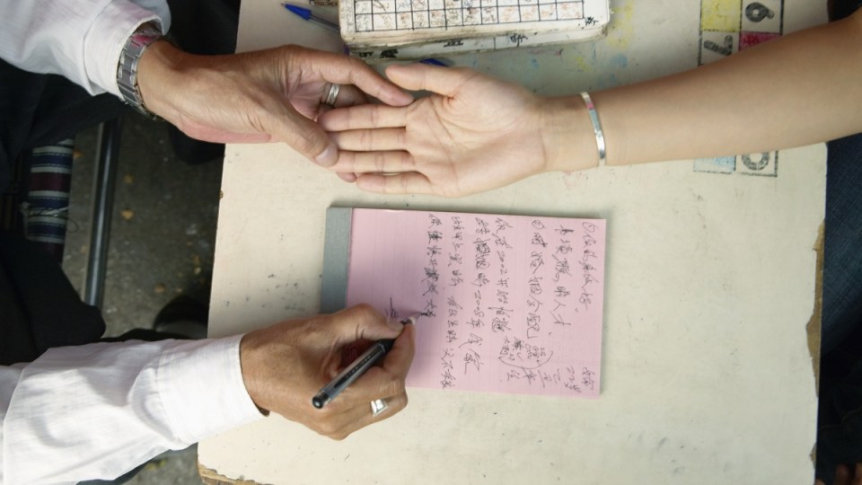 palm reading