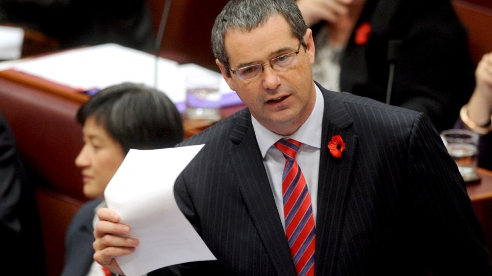 stephen conroy resignation