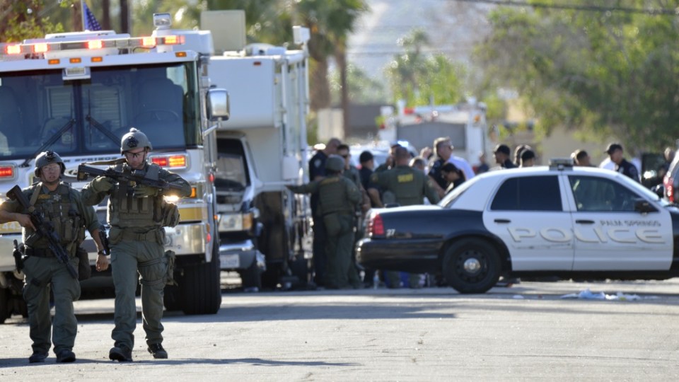 Palm Springs two police dead