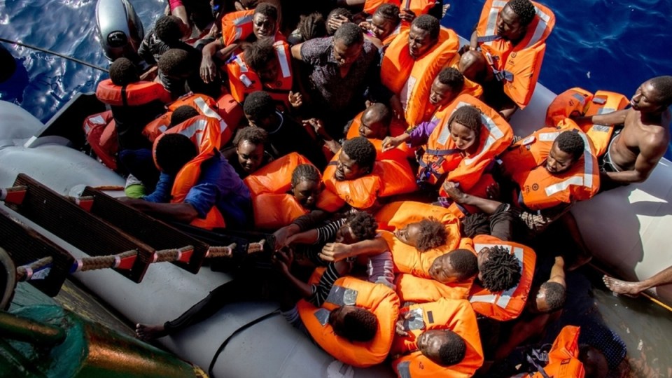 Mediterranean rescue migrants MSF