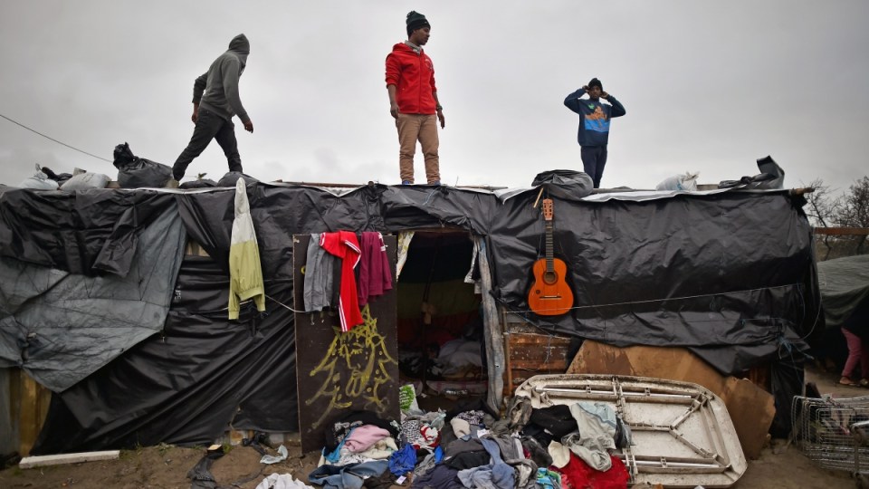 The Jungle Calais migrants