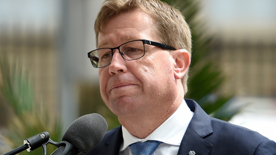 Troy Grant resignation