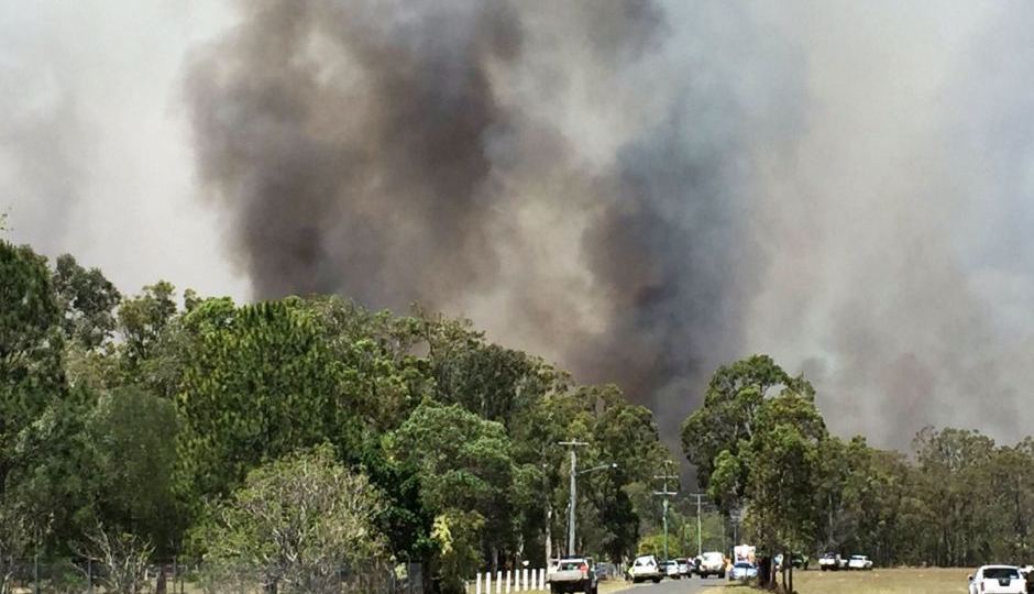 Fire southern Queensland 2016