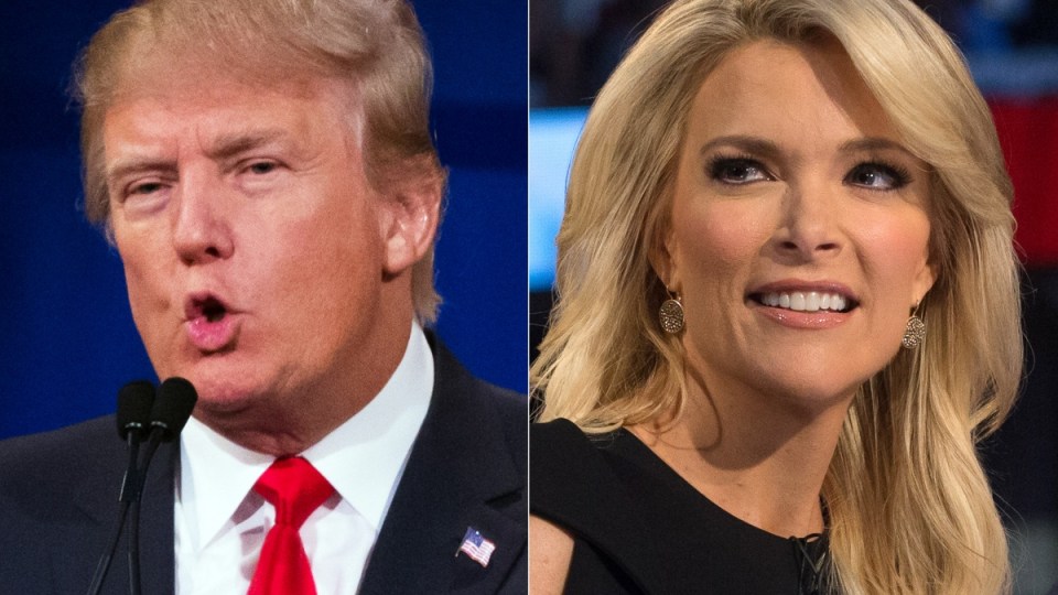 Donald Trump and Megyn Kelly