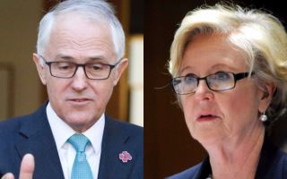 Malcolm Turnbull and Gillian Triggs