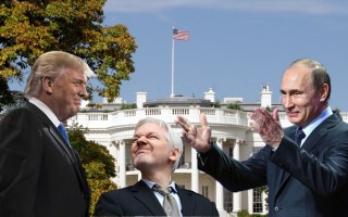 Donald Trump Julian Assange Vladimir Putin