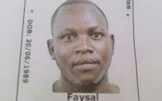Sudanese refugee Faysal Ishak Ahmed.
