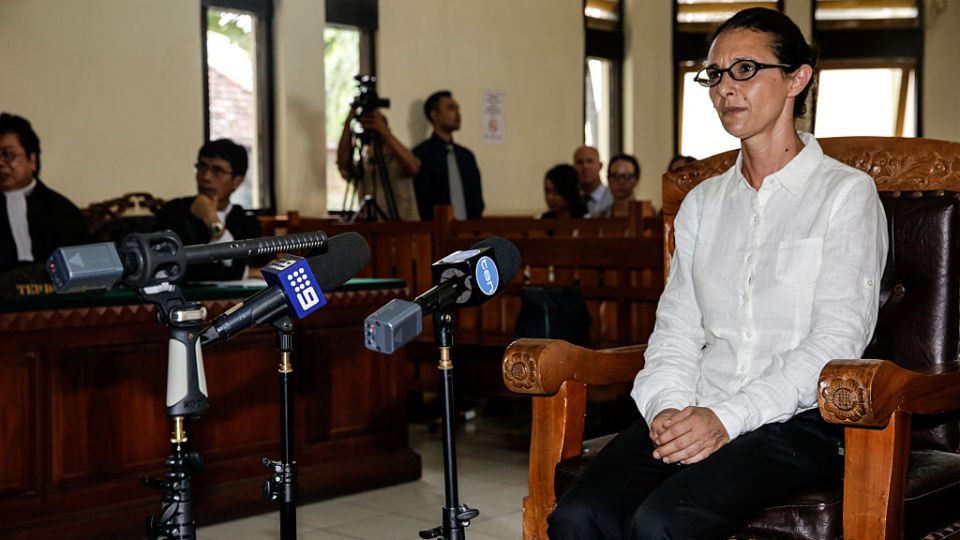 Bali police murder trial