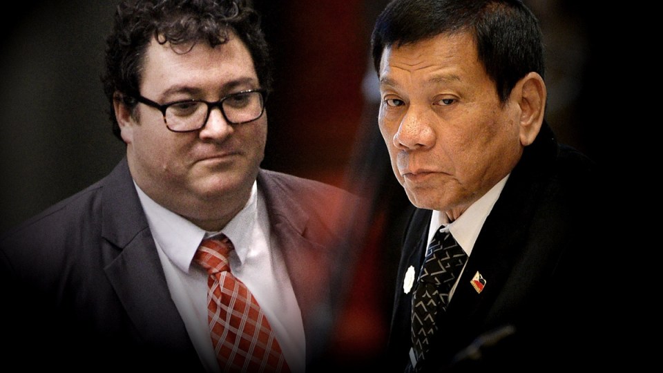 George Christensen supports Rodrigo Duterte's war on drugs