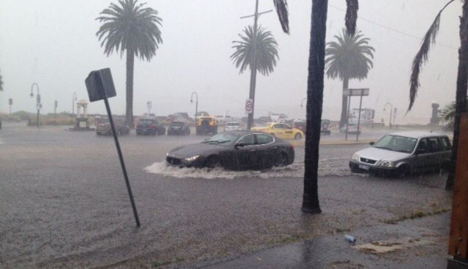 Heavy rain causes faecal contamination at melbourne beaches